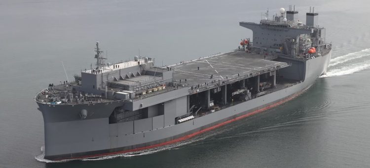 Navy Adds New Expeditionary Sea Base Ships for Maritime Combat in Pacific