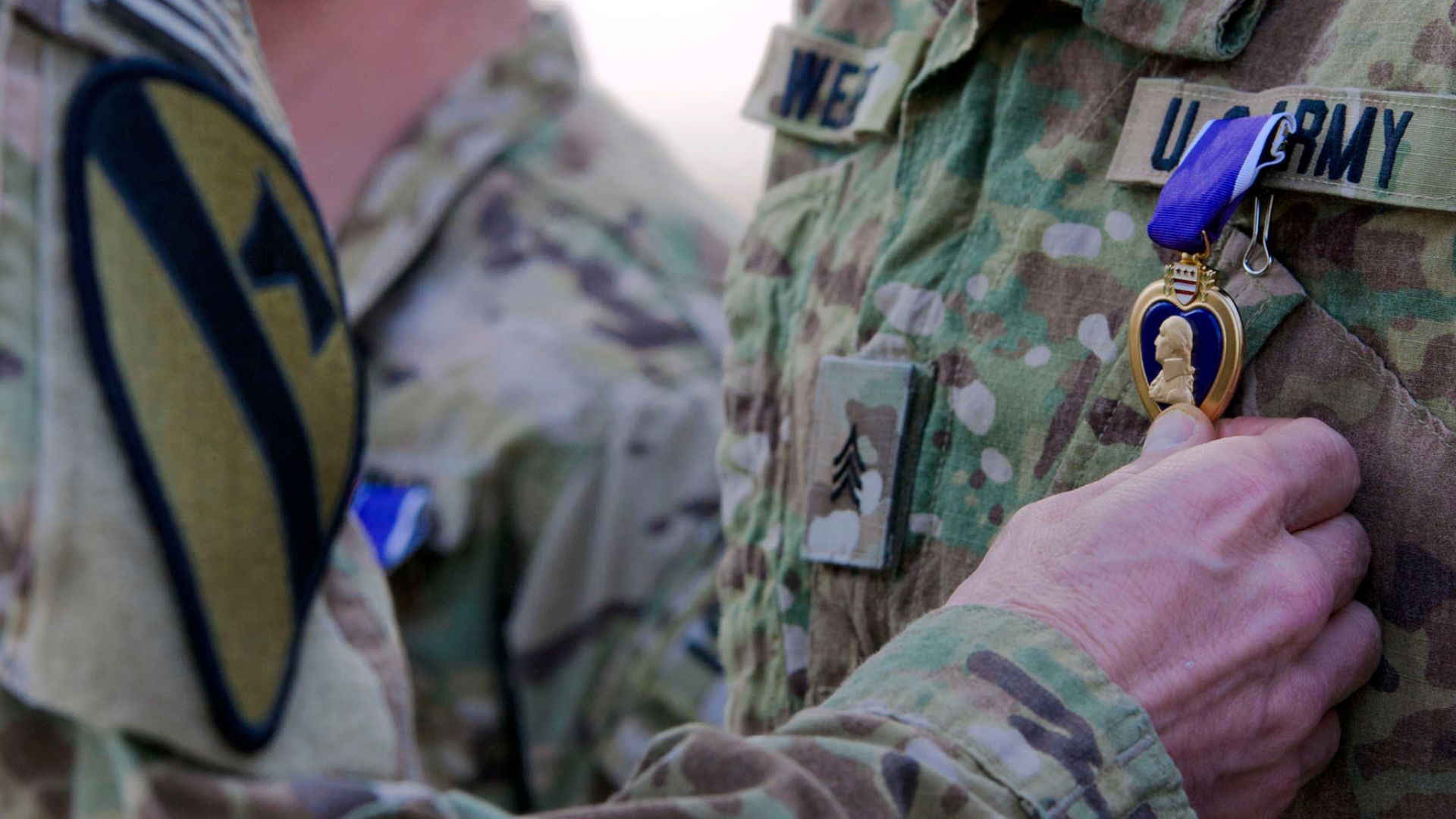 purple heart recipient