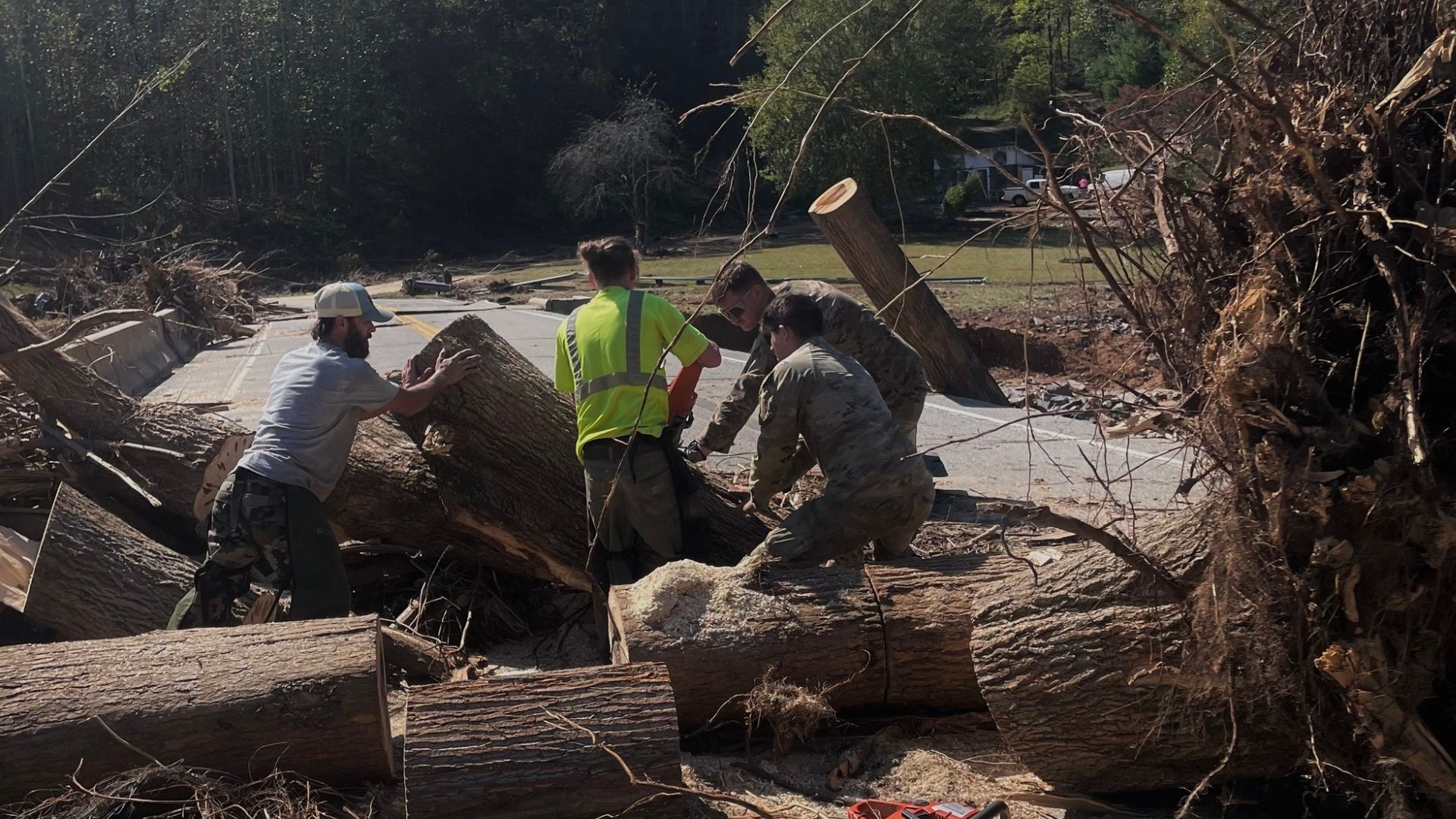 Rising to the Challenge US Army Engineers Lead Hurricane Helene
