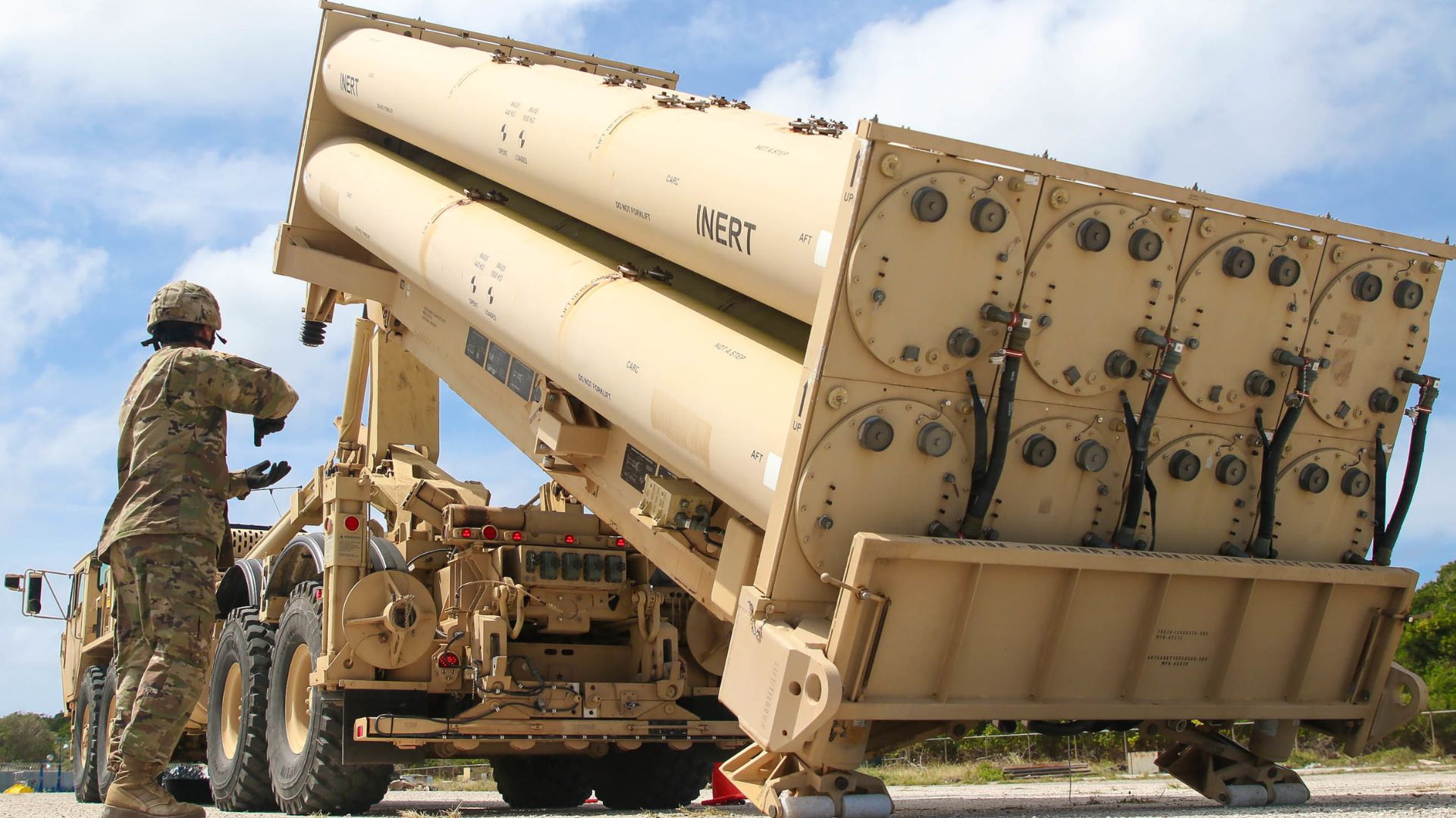 THAAD system trainer