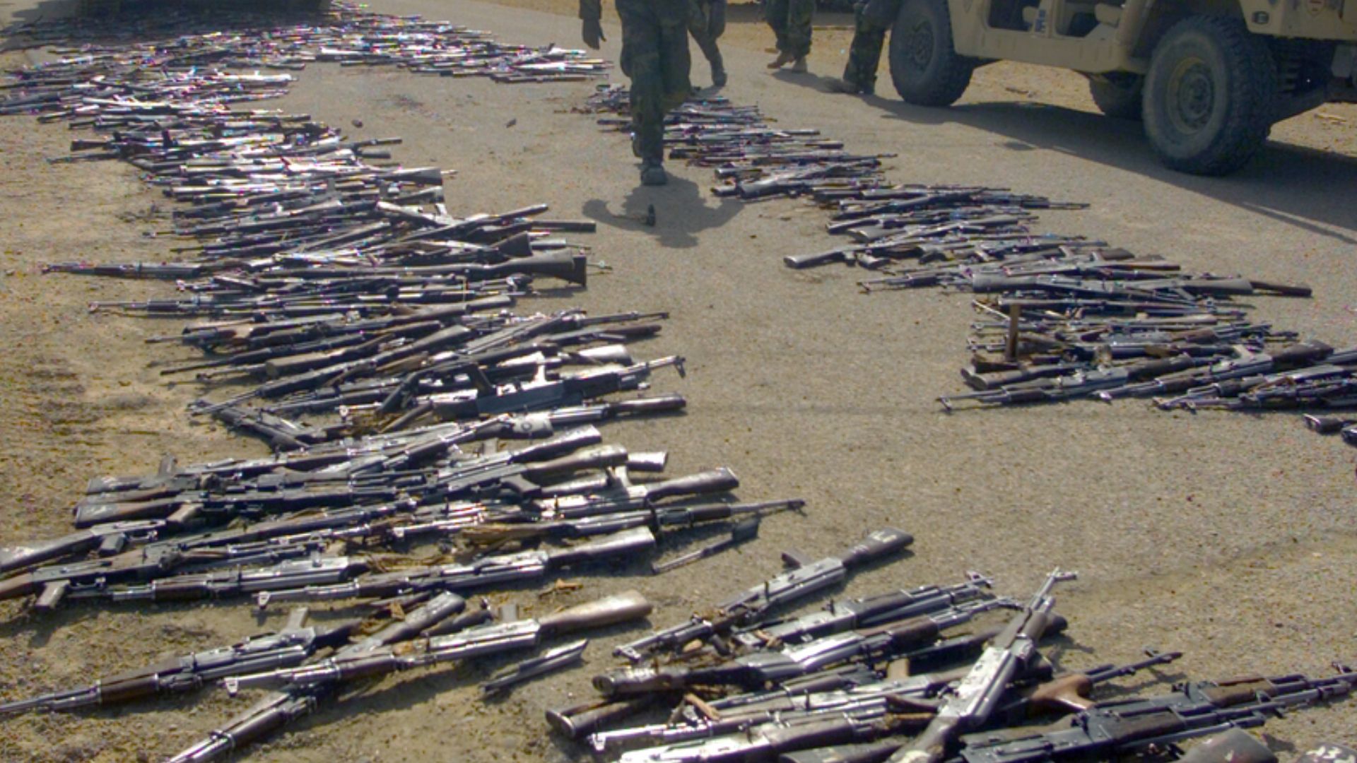 Tabuk assault rifles