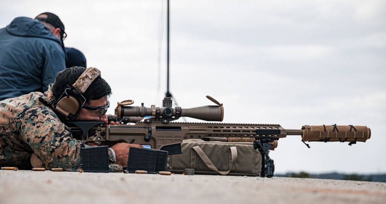 Marines with Mark 22