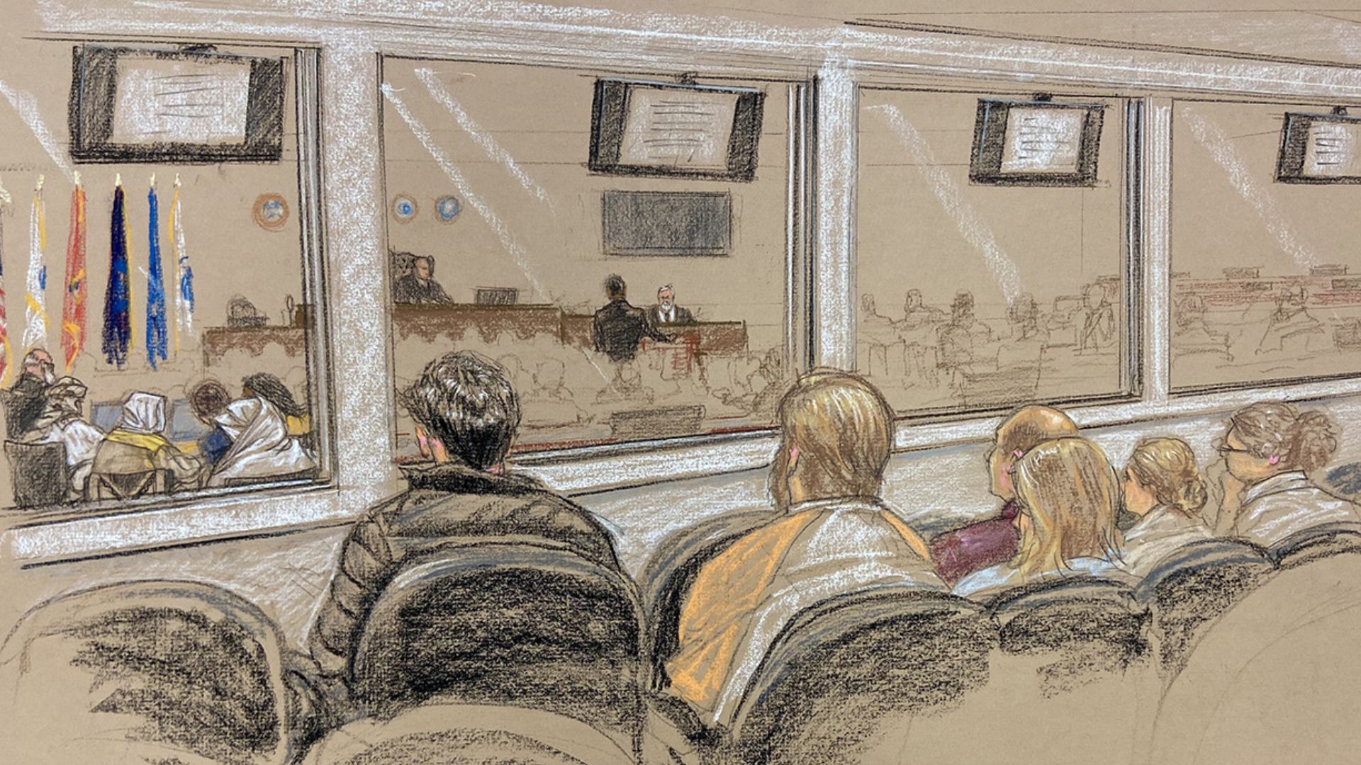 Guantanamo Bay courtroom