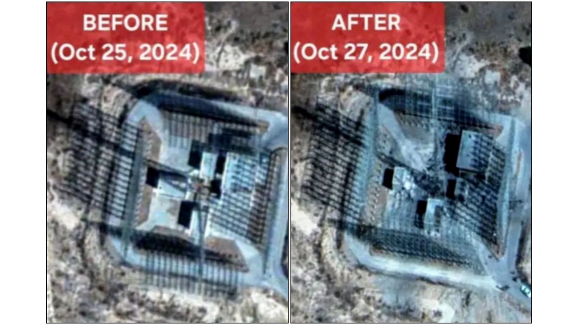 Iranian Rezonans-NE site (before-after)