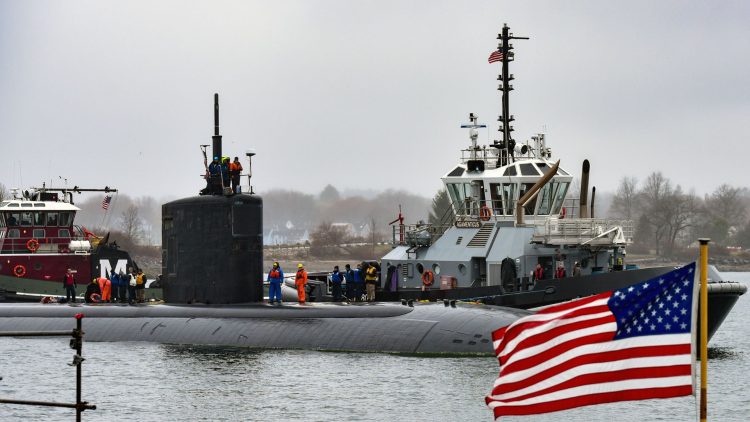 USS Hampton Nuclear Submarine Gets High-Tech Upgrades at Portsmouth