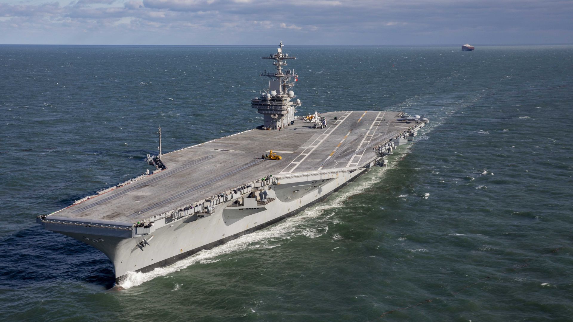 aircraft carrier USS George H.W. Bush