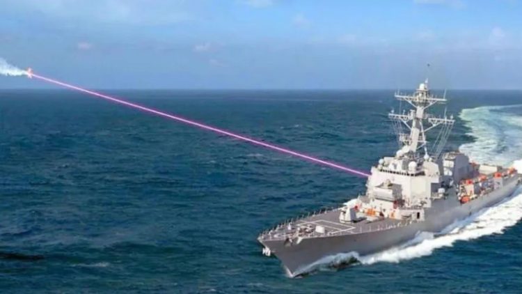 Red Sea Commander Sees “Lasers” As Future Sea-Based Drone & Missile Defense