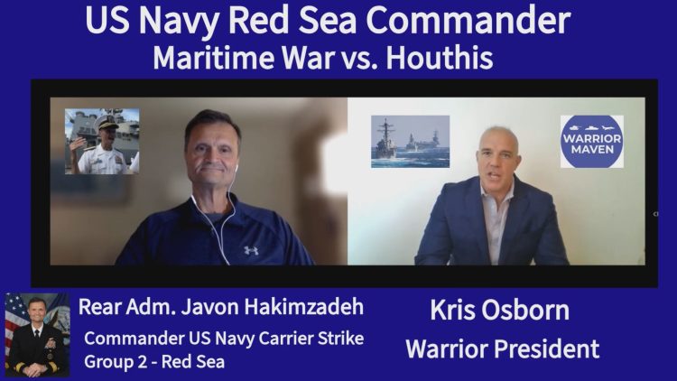 Weapons, Tactics, Stopping Drone Attacks: US Navy Red Sea Commander Details War With Houthis