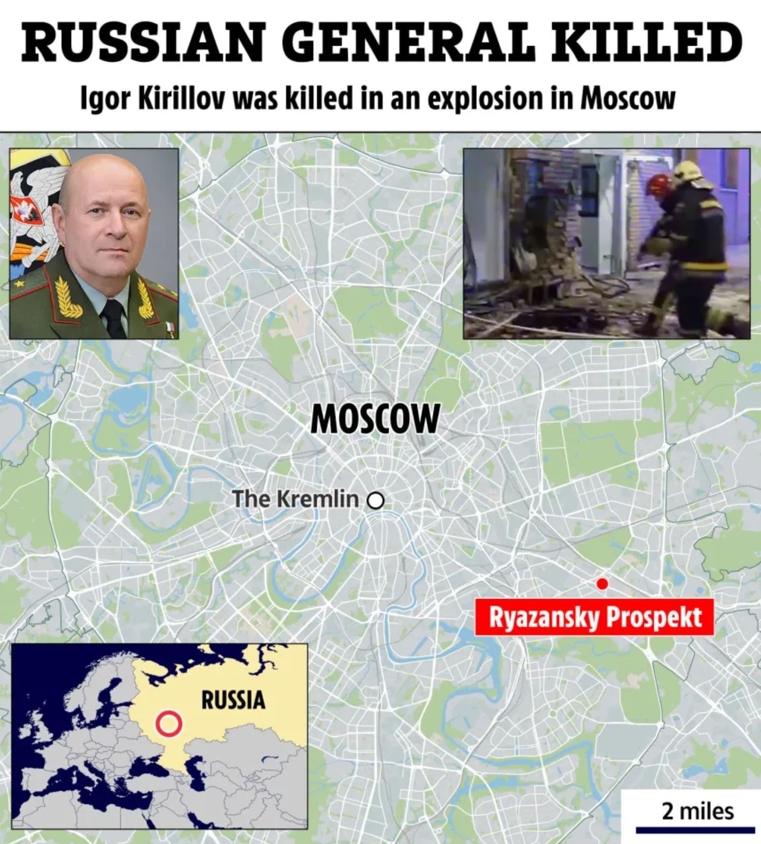 location of the blast