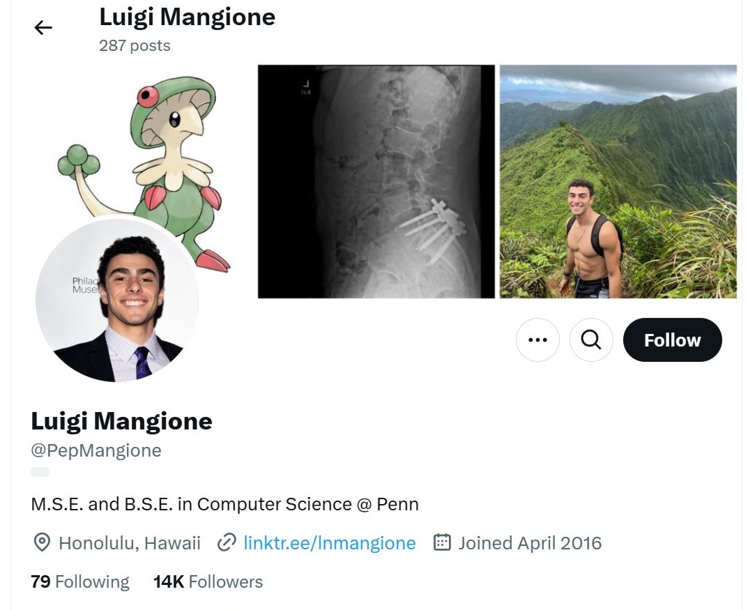 CEO Shooter Mangione