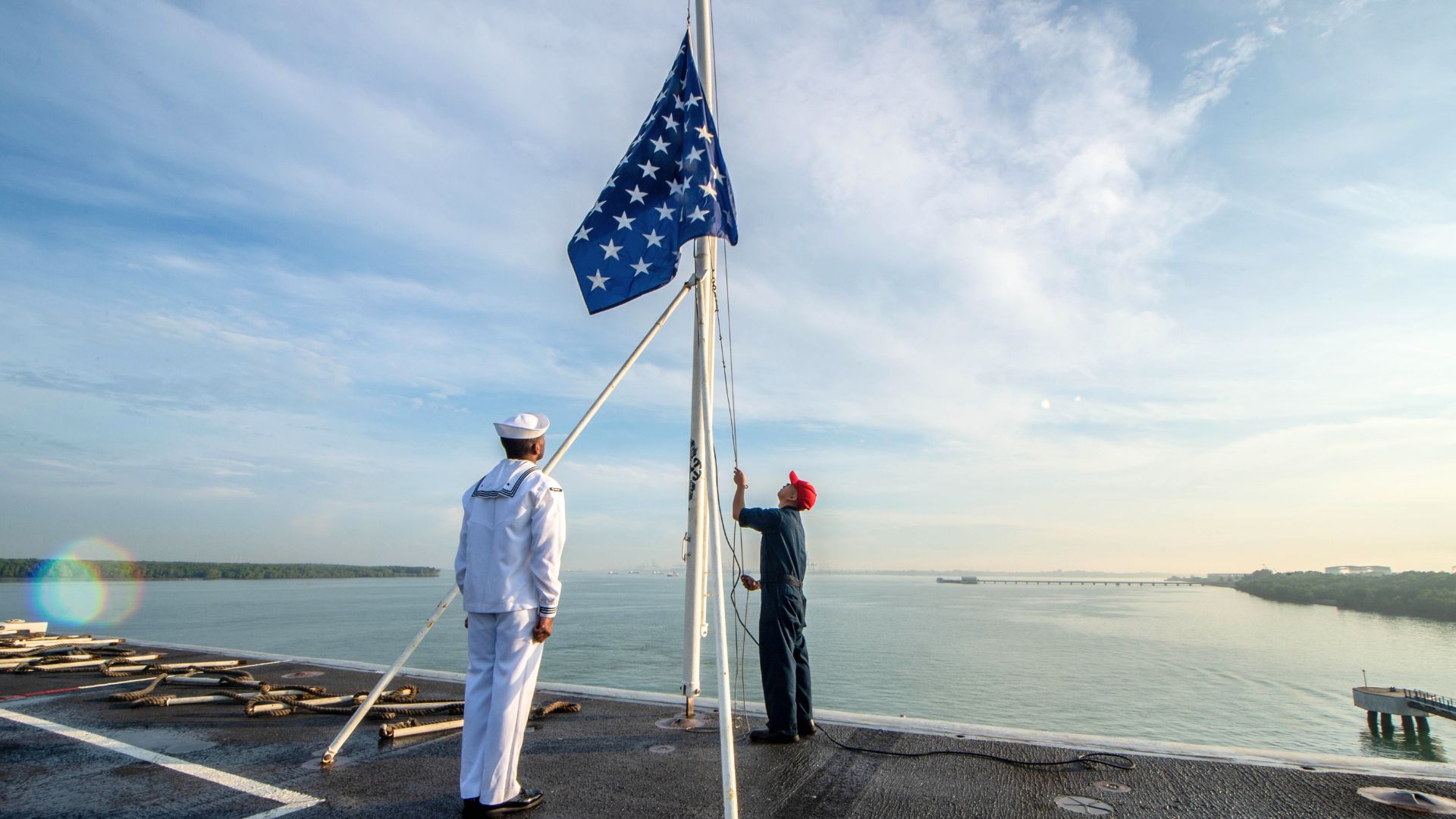 Sailors at Port Klang