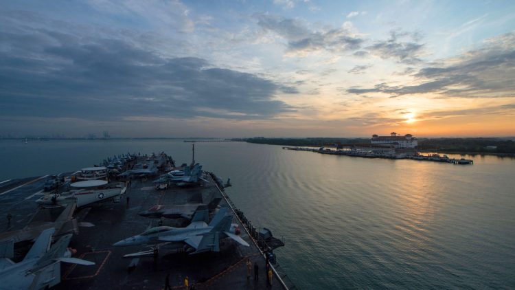 USS Carl Vinson Revisits Malaysia After Decade-Long Hiatus