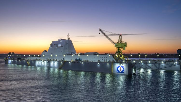 US Navy Equips Zumwalt with Hypersonic Missiles, Celebrates Keel Laying of Latest Oiler Ship