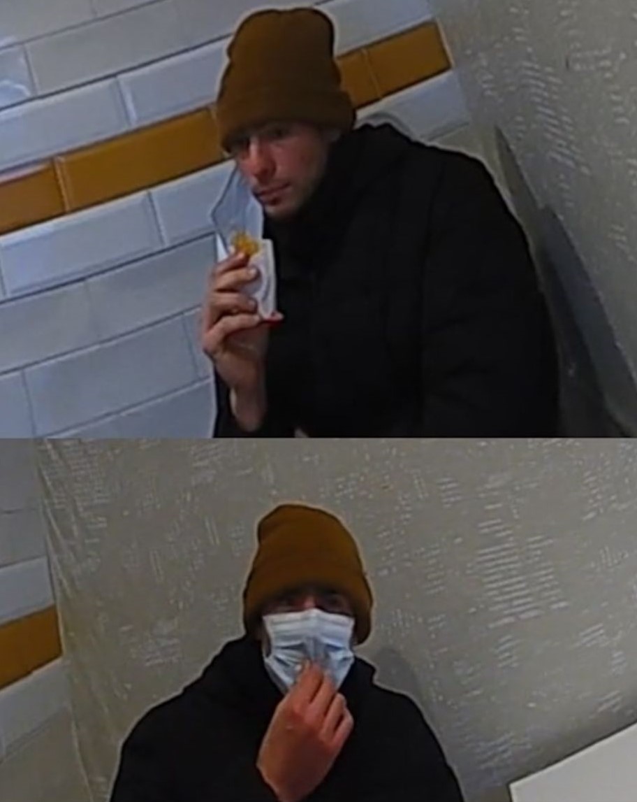 Mangione in McDonalds