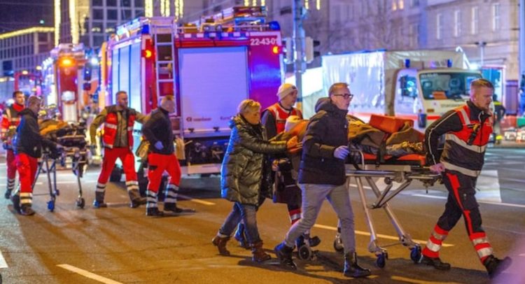 Five Dead In Magdeburg, Germany After Saudi-Born Man Plows Down Holiday Shoppers