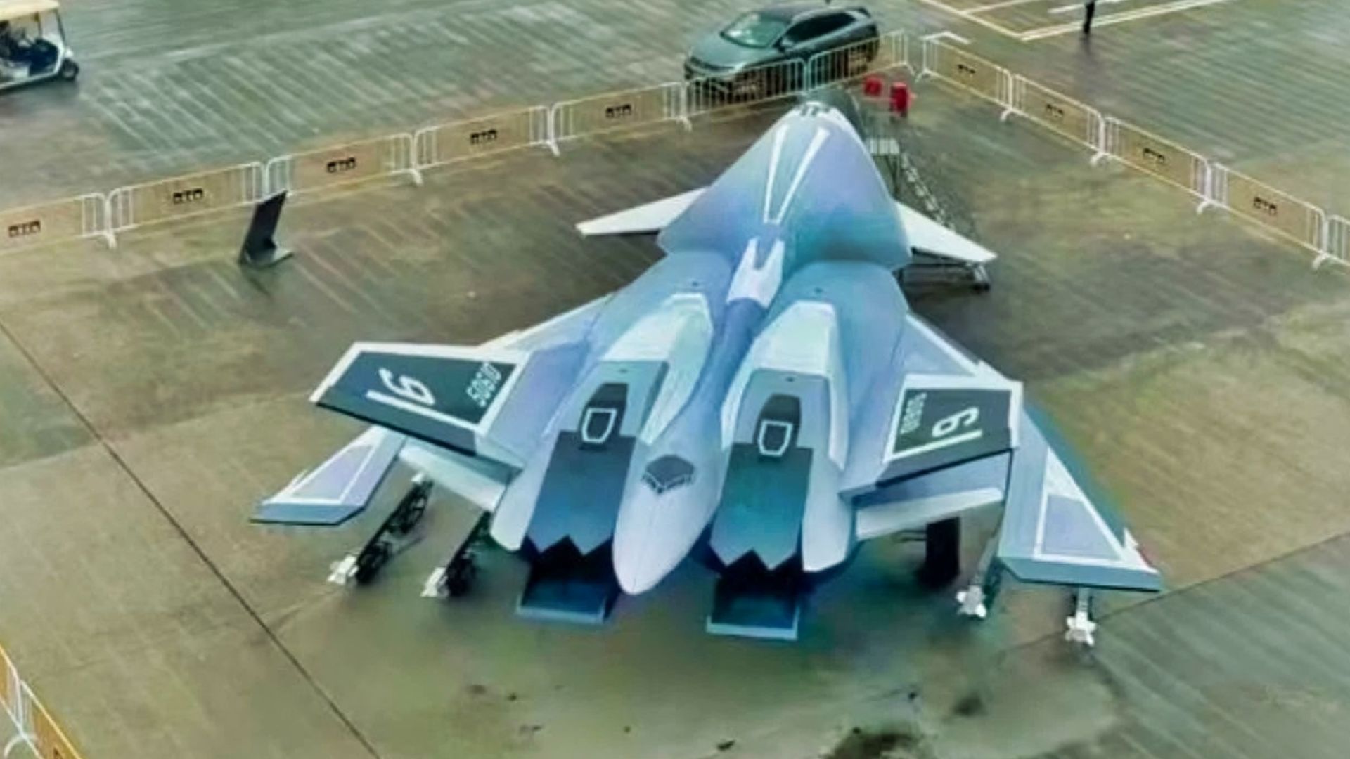 Chinese NGAD White Emperor Fighter Plane