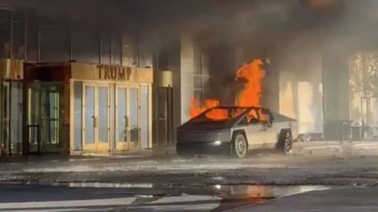 FBI Investigates Cybertruck Explosion Outside Trump Hotel