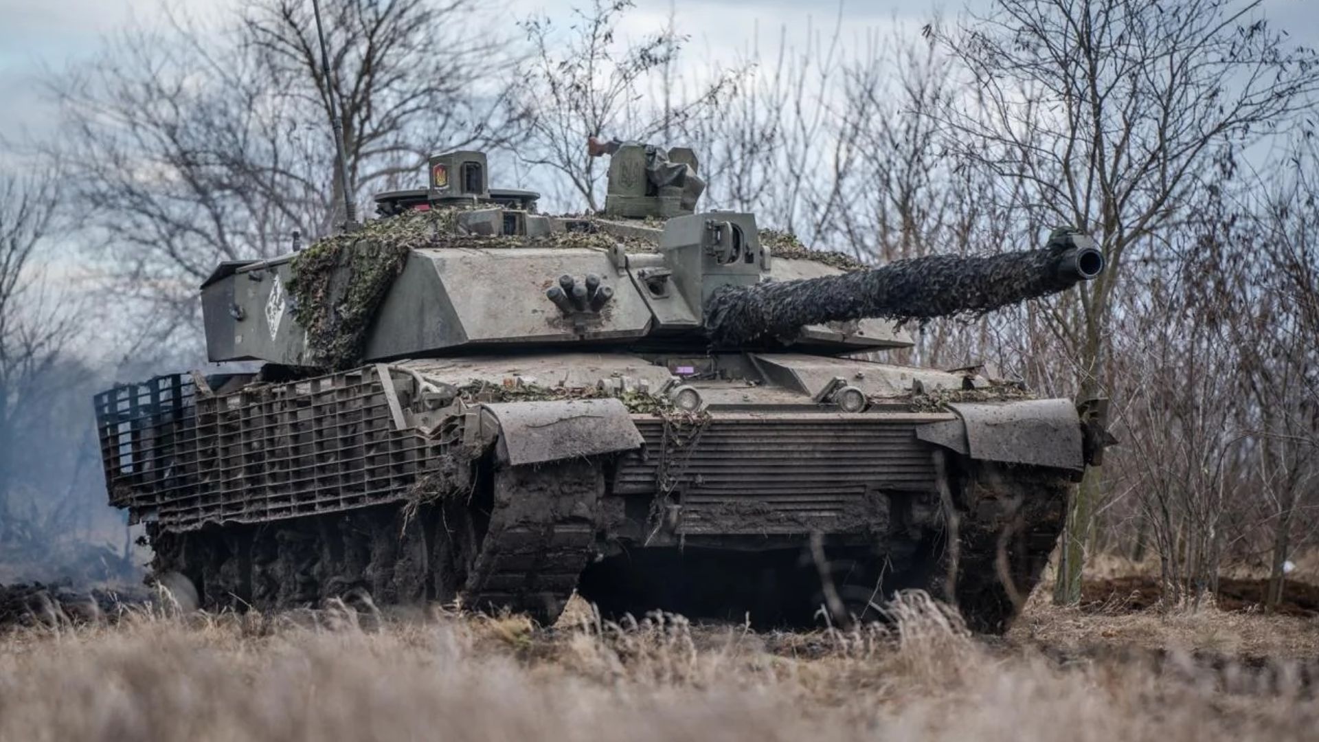 Ukrainian Challenger 2 tank