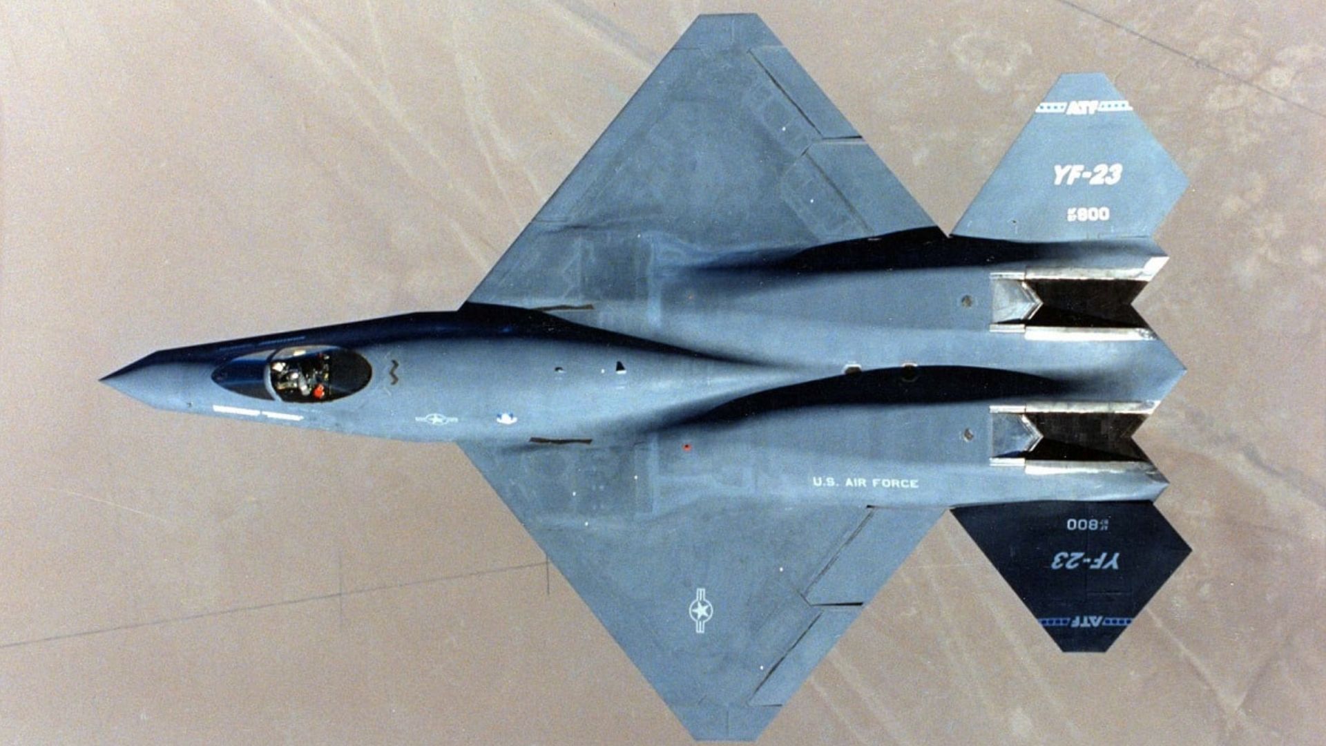 YF-23 stealth fighter