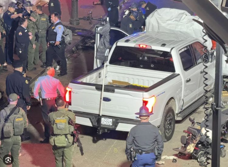 At Least 10 Dead, 30 Injured, In Terror Truck Attack in New Orleans