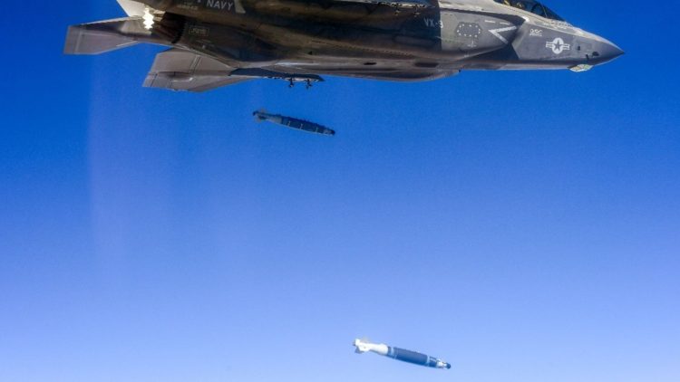 F-35 Fighter Jet Successfully Drops Dual GBU-54 Munitions in Groundbreaking Test