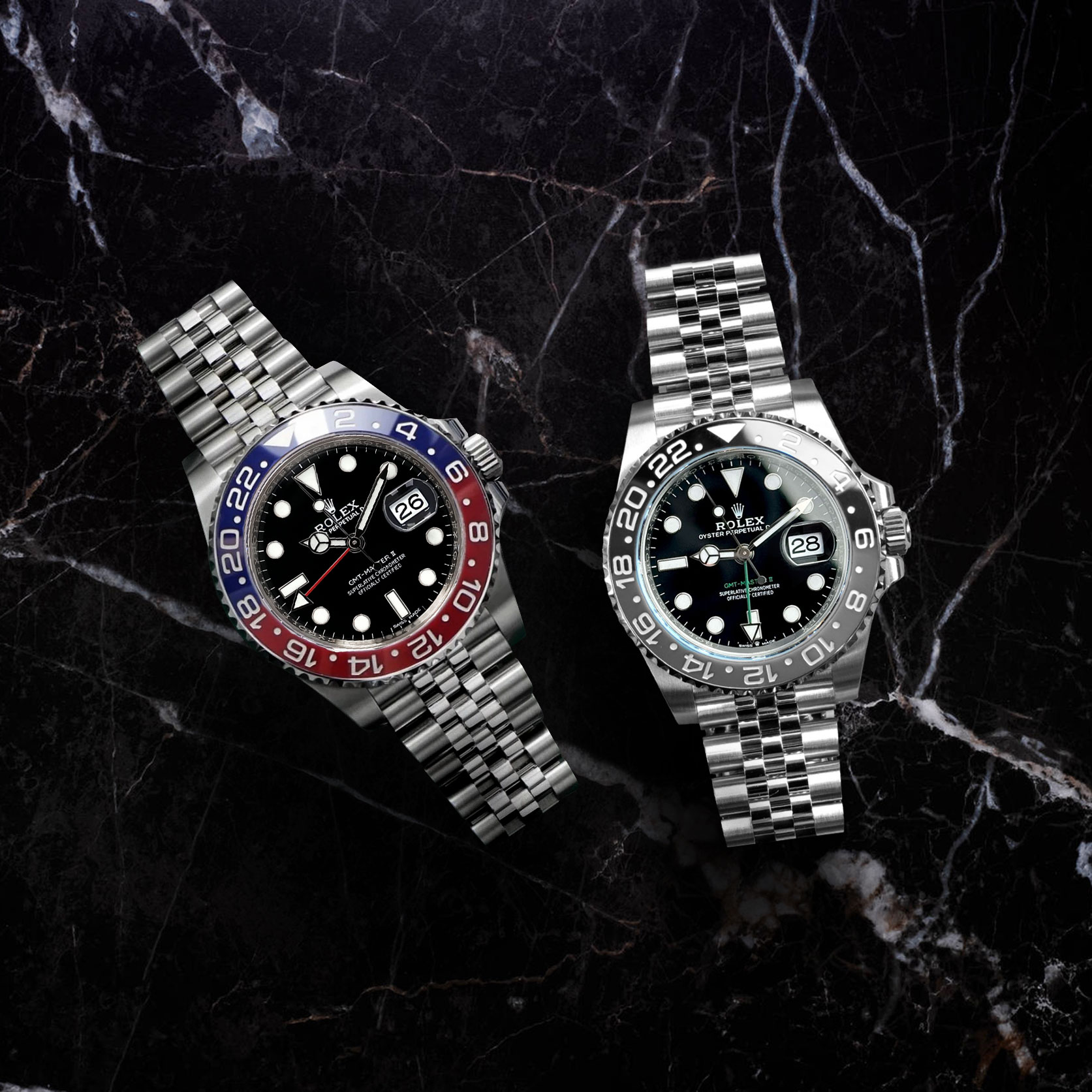 Two Rolexes