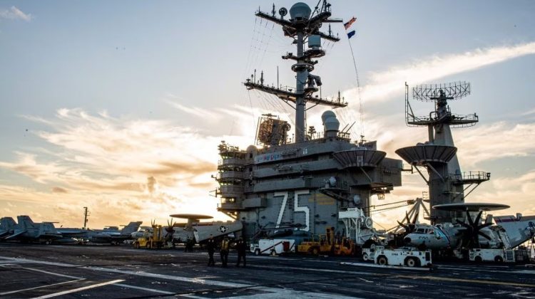 USS Harry S. Truman Collides with Merchant Vessel Near Egypt
