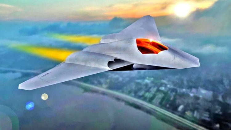 A Hypersonic, Space-Traveling, Laser-Firing 7th-Gen Stealth Fighter by 2050?