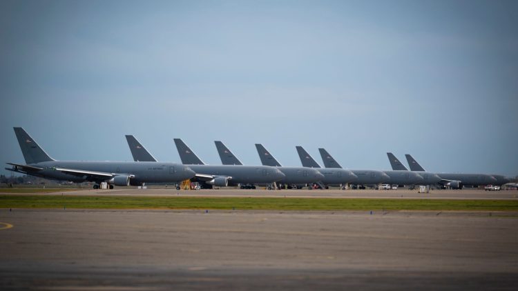 US Air Force Temporarily Halting Acceptance of KC-46 Aircraft from Boeing Due to Cracks in Support Structure