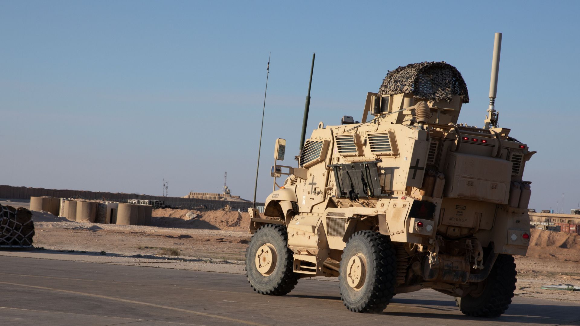 MRAP vehicle