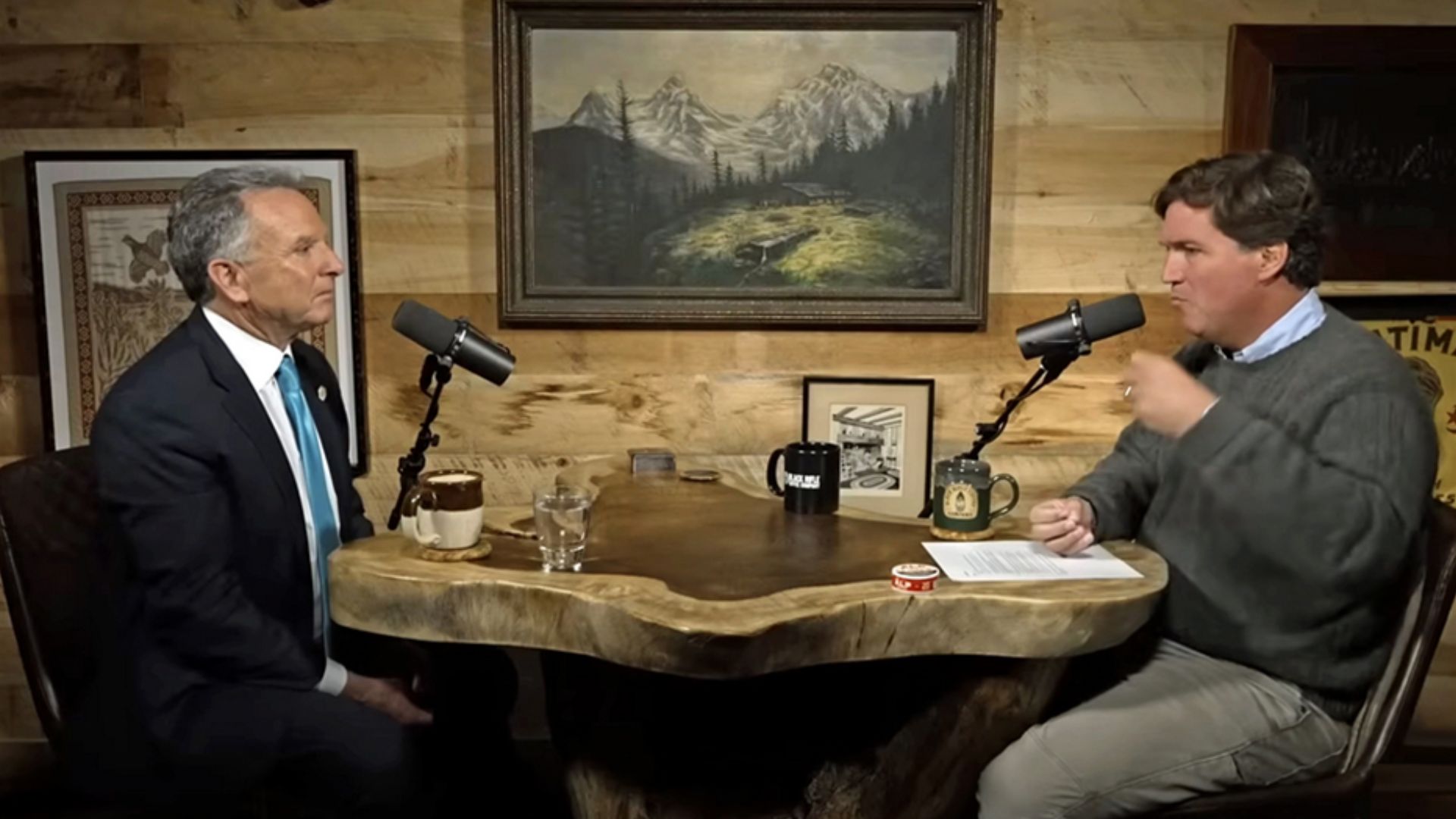 Steve Witkoff with Tucker Carlson