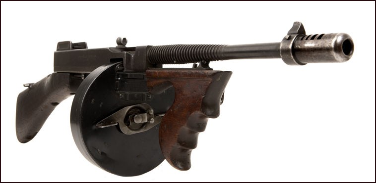 Thompson submachine gun