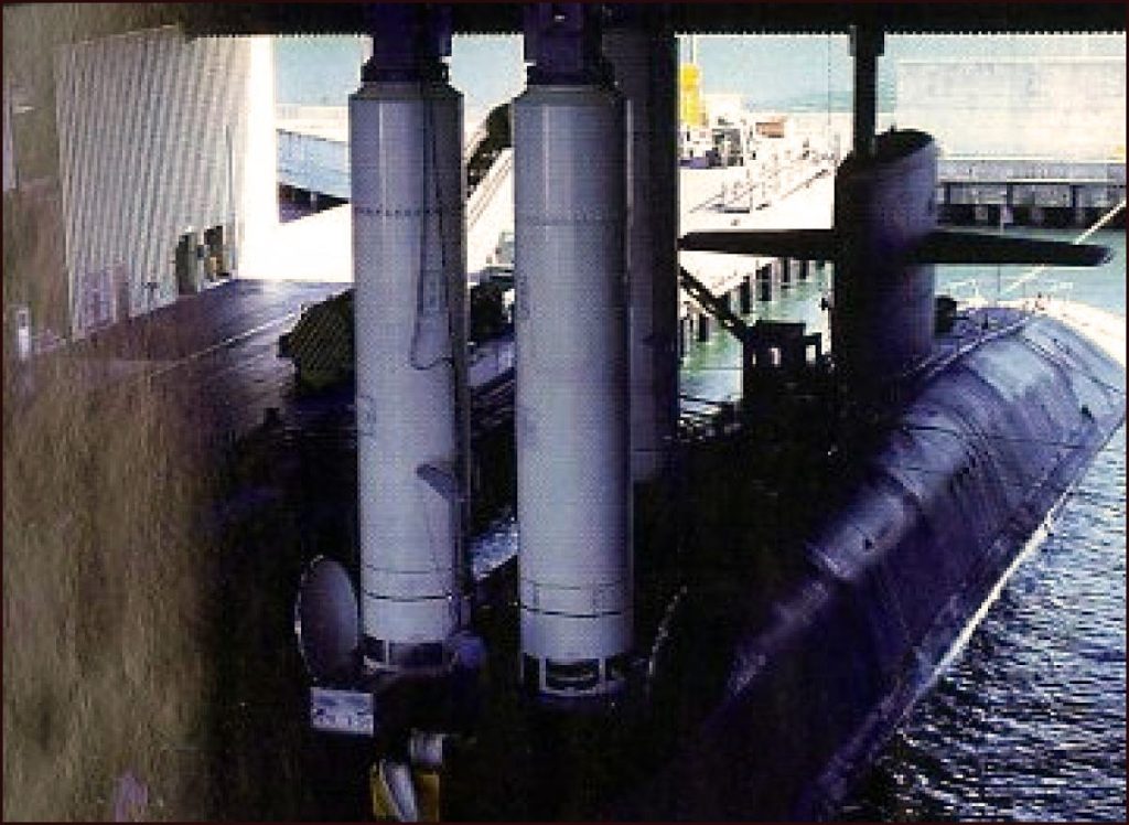 Trident II D5 missiles