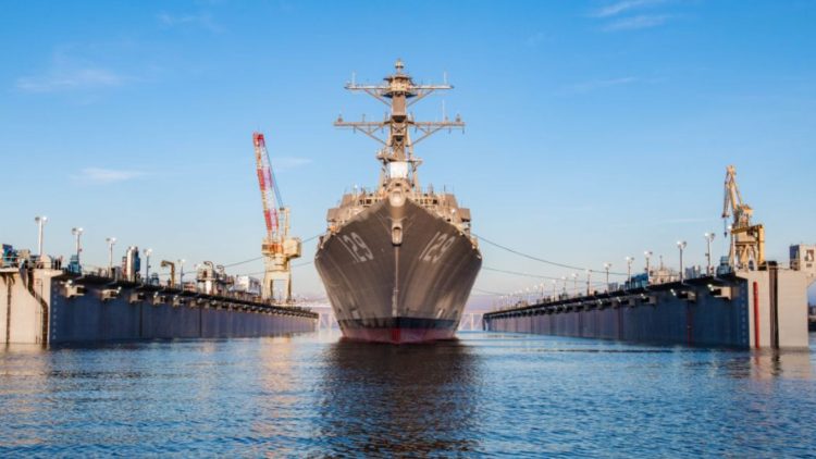 USS Jeremiah Denton Launched: The US Navy’s Third Flight III Arleigh Burke-Class Destroyer