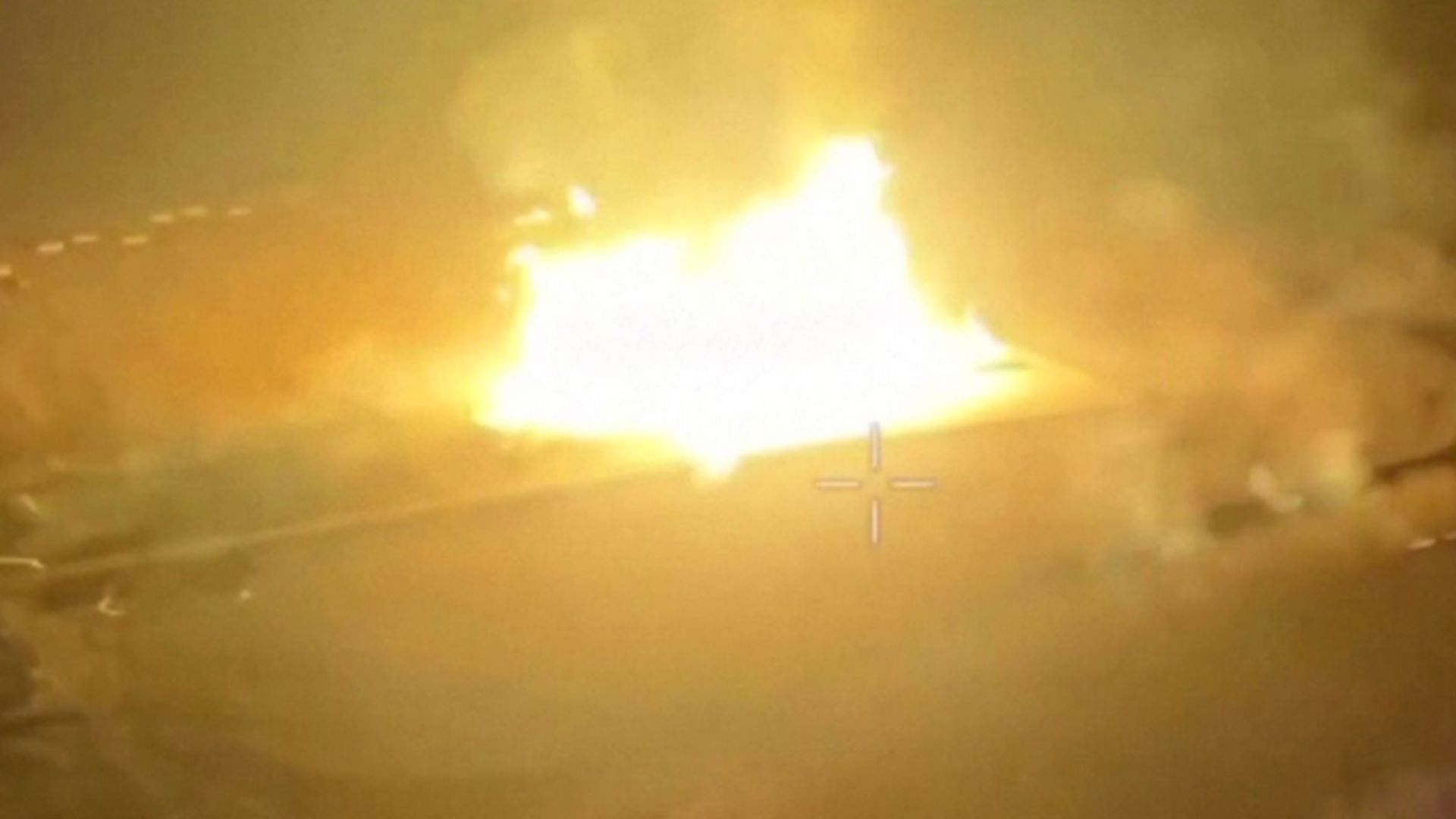 Ukrainian drone strike