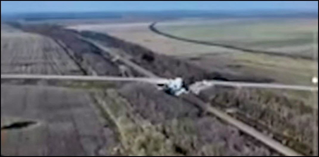 blown bridge to the north