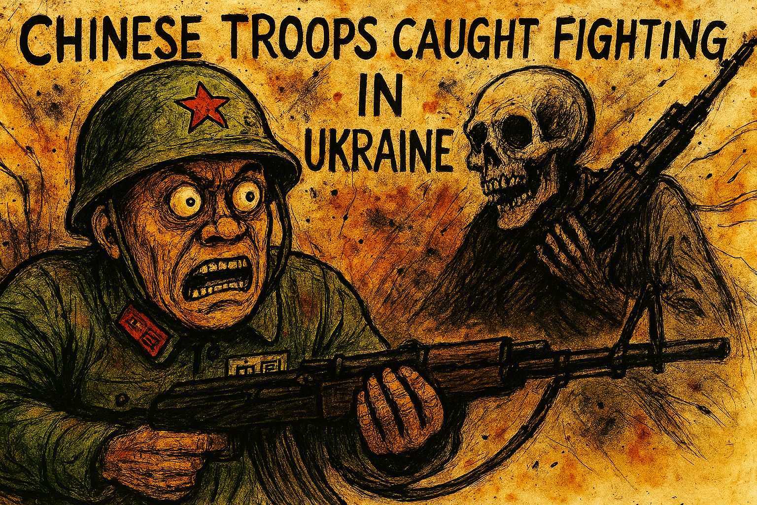 Chinese troops in Ukraine 