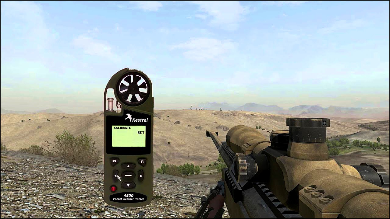 Kestrel portable weather station