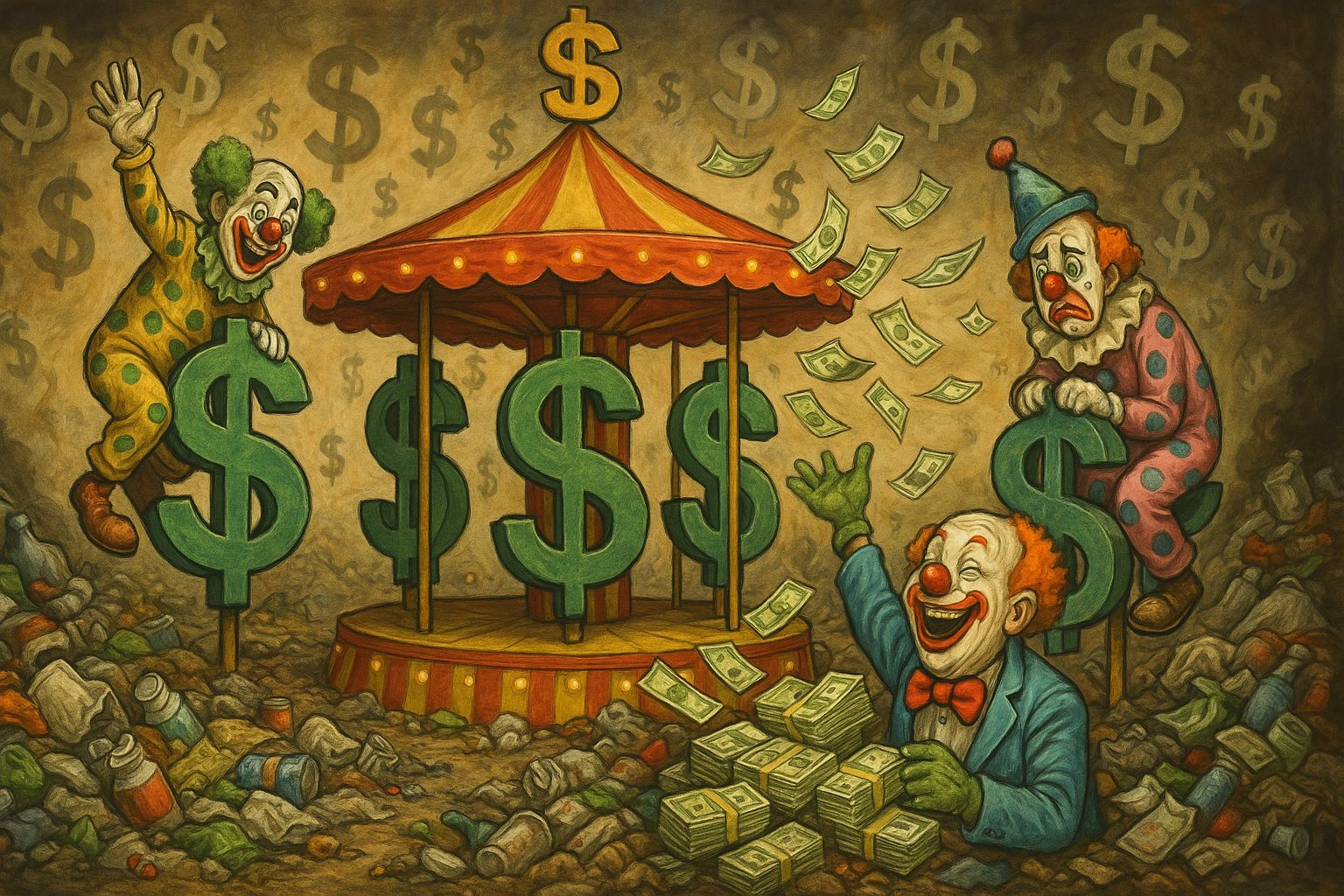 Welcome to the money circus