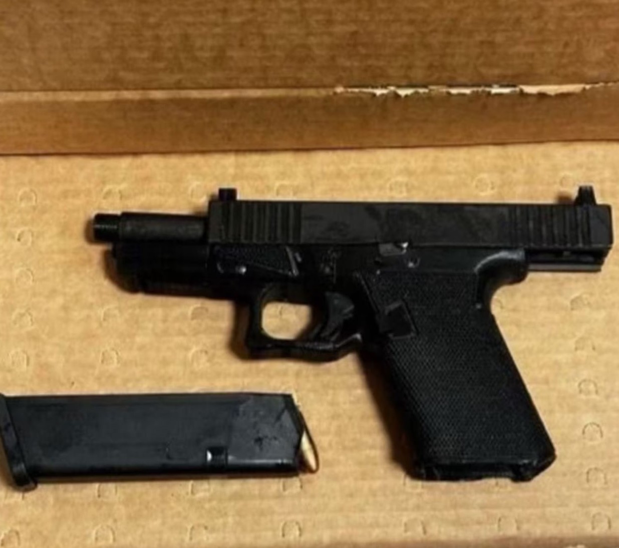 Ghost gun alleged Murder weapon