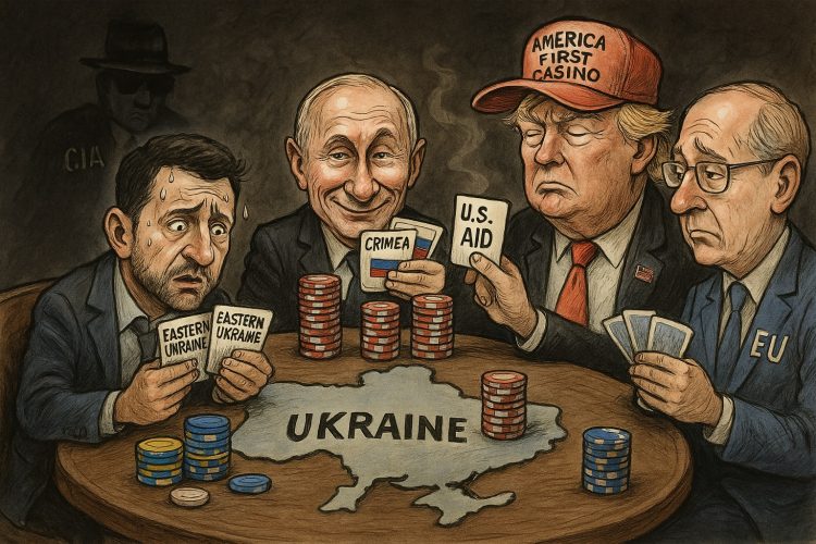 Zelensky’s Suicide Mission: Why Ukraine’s Losing Hand Means Trump Holds the Cards