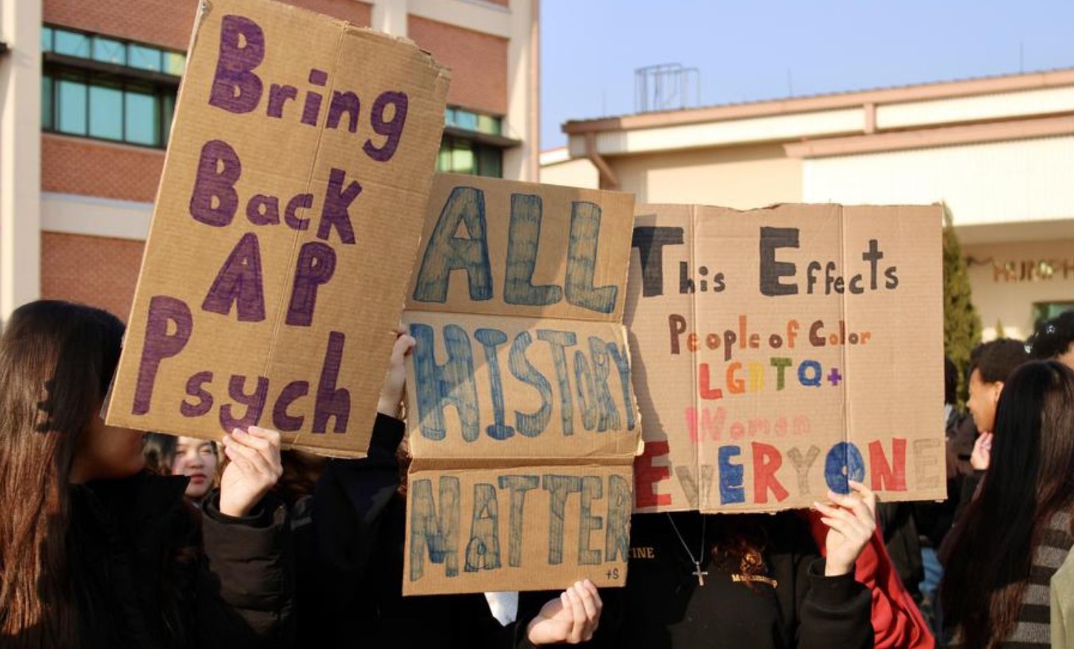 Student protesters