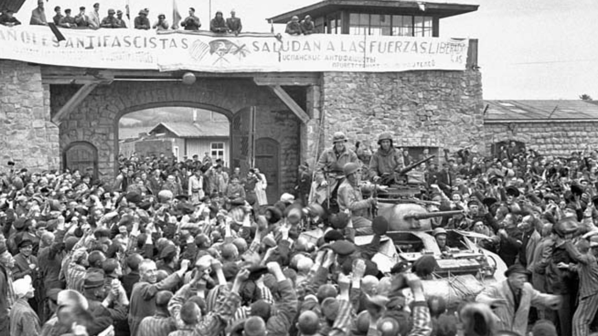 Liberation of Mauthausen concentration camp