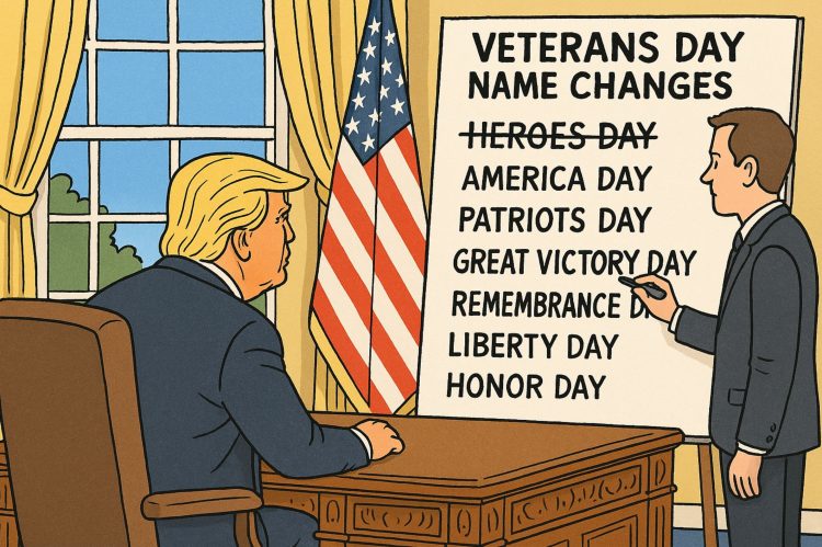 Trump Plans to Rename Veterans Day