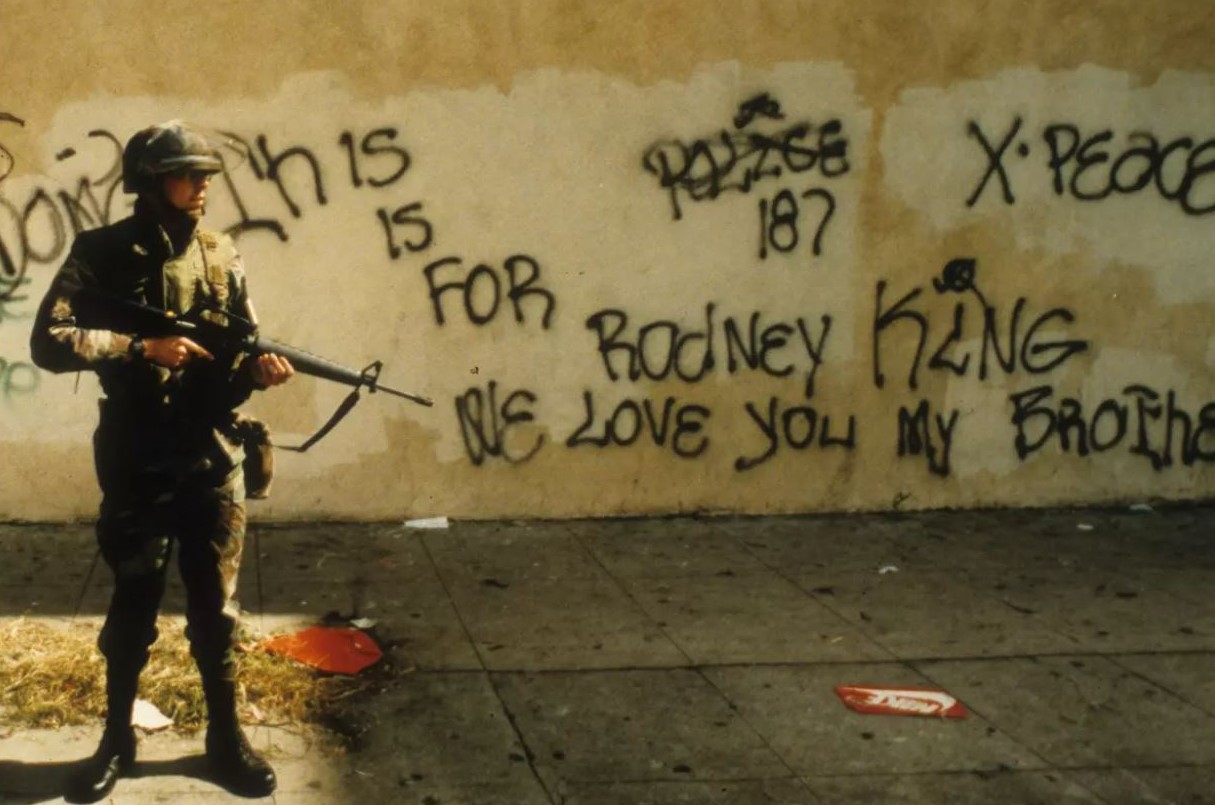 1992 Rodney King riots in LA