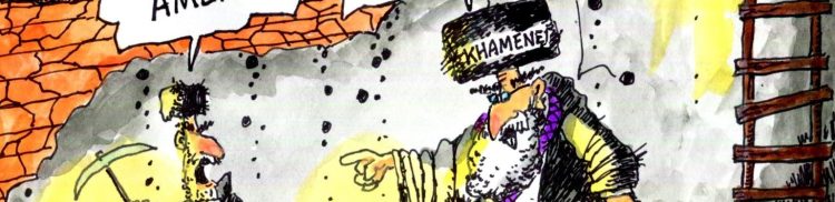 SOFREP Cartoon: “Shut Up and Dig” – A New Iranian Pastime