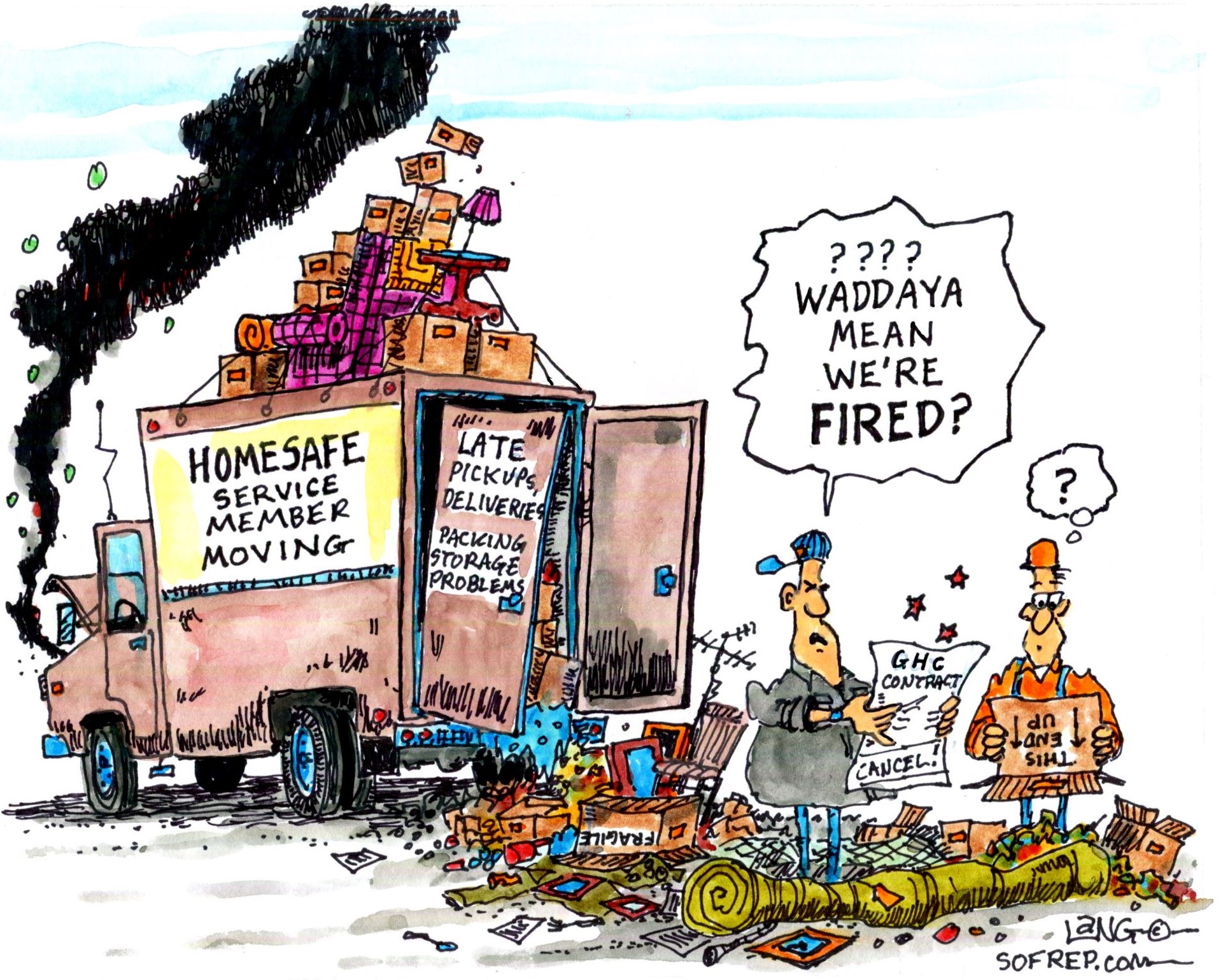 HomeSafe Cartoon