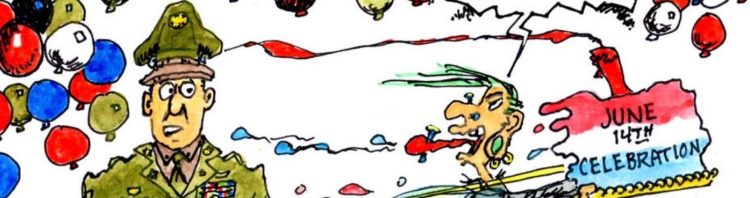 Sunday Cartoon: No Kings, Just Cake Thieves