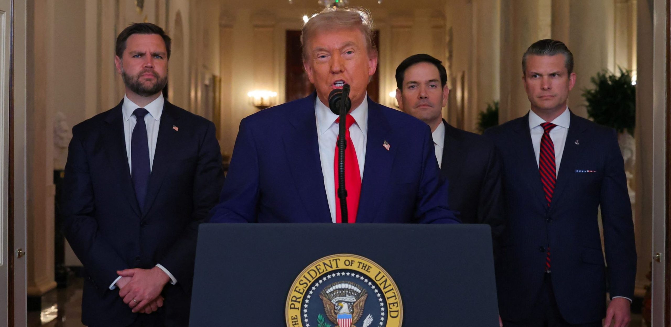 Trump addresses the nation