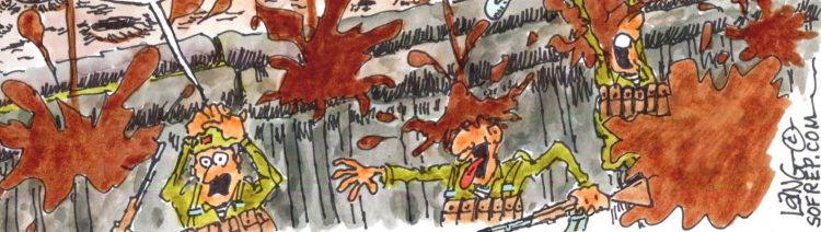 SOFREP Sunday Cartoon: Shortage of Shells Causes a Sticky Situation